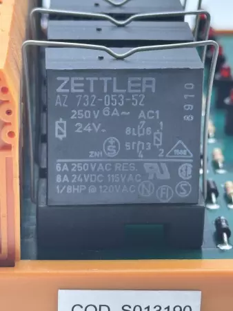 Weidmüller 29D-98223523-C Relay Terminal Block W/8 Relays 6A 