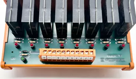 Weidmüller 29D-98223523-C Relay Terminal Block W/8 Relays 6A 