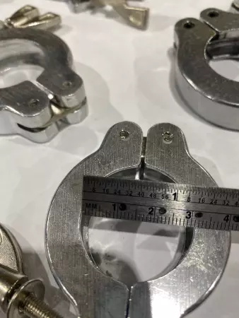 Unbranded 50MM Wing Nut Clamp for 31mm Tube Size Lot of 11