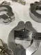 Unbranded 50MM Wing Nut Clamp for 31mm Tube Size Lot of 11
