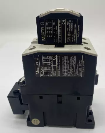 Moeller DIL1AM Contactor 600VAC 55A W/11DILM Aux. Contactor 