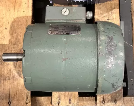 Siemens-Allis 51-303-680 AC Induction Motor, 5HP Frame 184T 