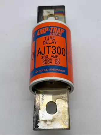 Gould Shawmut AJT300 Amp-Trap Time Delay Fuse, Class J 300Amp 600VAC 500VDC 