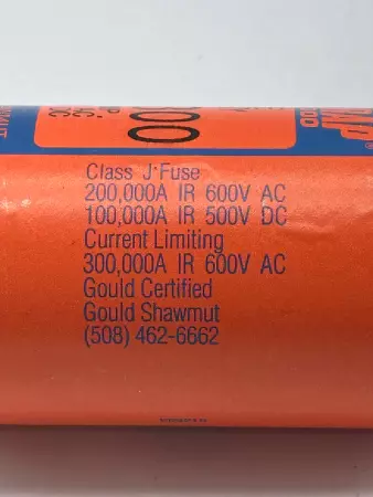 Gould Shawmut AJT300 Amp-Trap Time Delay Fuse, Class J 300Amp 600VAC 500VDC 