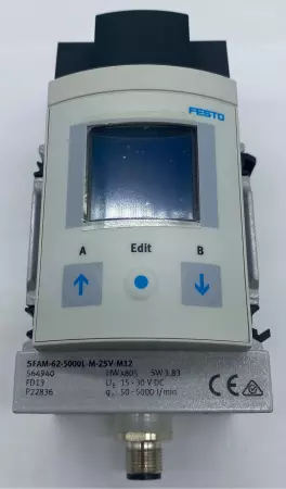 Festo SFAM-62-5000L-M-2SV-M12 Flow Sensor 564940 