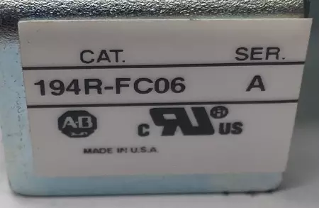 Allen-Bradley 194R-J30-1753 Disconnect Switch 600VAC 30A, Cable/Handle Operated 
