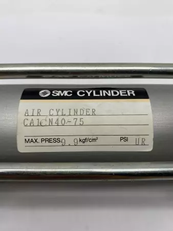 SMC CA1CN40-75 Pneumatic Cylinder 9.9 kgf/cm2 