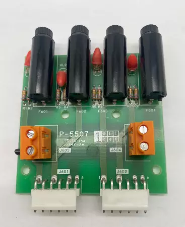 ISHIDA P-5507 PCB CIRCUIT BOARD, AC, PRINTED CARD, FUSE ASSEMBLY 
