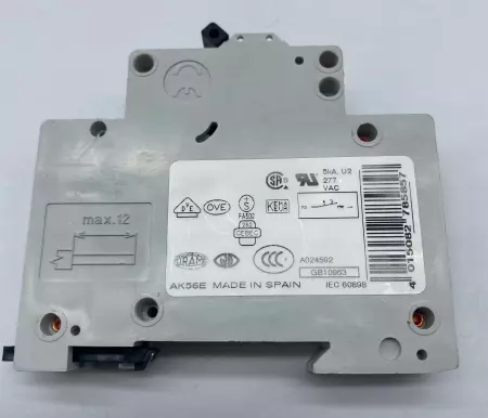 Moeller FAZ-D20/1 1-Pole Circuit Breaker 277V 20Amp 