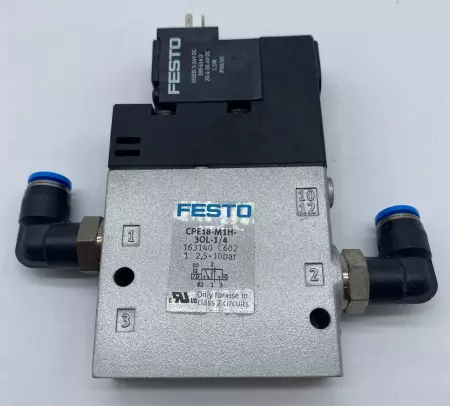  Festo CPE18-M1H-3OL-1/4 2 Position Pneumatic Solenoid Valve 