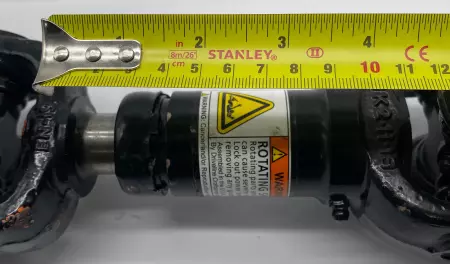 American Lafrance 25X20 Rotating Shaft, Universal Couplings 25mm & 20mm 