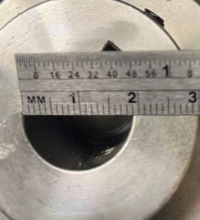 Unbranded 14 3/4 IN Rotating Shaft, Universal Couplings 20mm Bore Both 