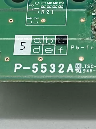 Ishida P-5532A Circuit Board 