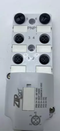 AutomationDirect ZP-JBH64-2P-5 ZIPport™ Junction Block 8-Port M12 5-Pin 