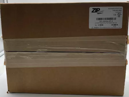 AutomationDirect ZP-JBH64-2P-5 ZIPport™ Junction Block 8-Port M12 5-Pin 