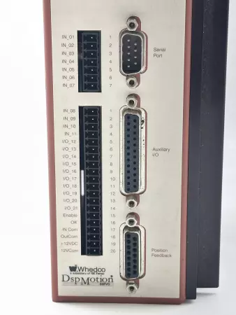 Whedco IMJ-313E-X-D DspMotion Servo Controller 