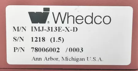 Whedco IMJ-313E-X-D DspMotion Servo Controller 