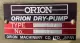 Orion KH750A Dry Pump W/Mitsubishi Motor 0.75kW 
