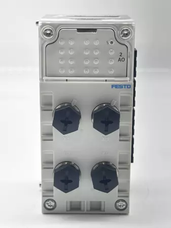 Festo CPX-AB-4-M12X2-5P-R-M3 Manifold Block W/Interlinking Block 
