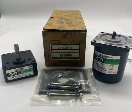 Oriental Motor 2RK6GN-A Reversible Motor W/2GN18K Gear Head Ratio 18:1 