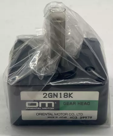 Oriental Motor 2GN18K Gear Head, Ratio 18:1 