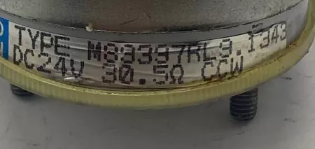 Shindengen M89397RL9.1343 Rotary Solenoid 24VDC 30.5Ω 
