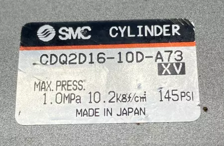 SMC CDQ2D16-10D-A73 Compact Cylinder 
