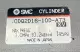SMC CDQ2D16-10D-A73 Compact Cylinder 