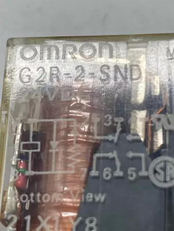 Omron G2R-2-SND 24VDC Relay AC/DC 5Amp 24VDC Coil 