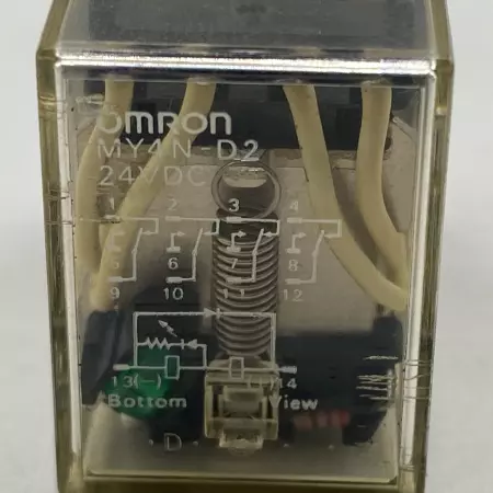 Omron MY4N-D2 24VDC Relay AC/DC 5Amp 24VDC Coil 