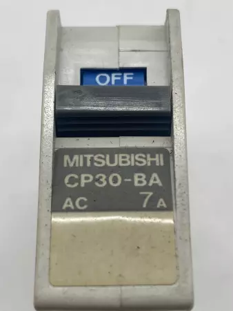 Mitsubishi Electric CP30-BA 7A Circuit Protector, 250V 7Amp 1-Pole 