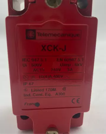 Telemecanique XCK-J Limit Control Switch, 240V 3Amp 