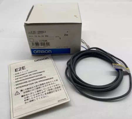 Omron E2E-CR8C1 Proximity Switch Sensor 