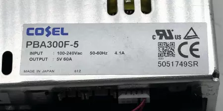 Cosel PBA300F-5 Power Supply, 5V 60A 