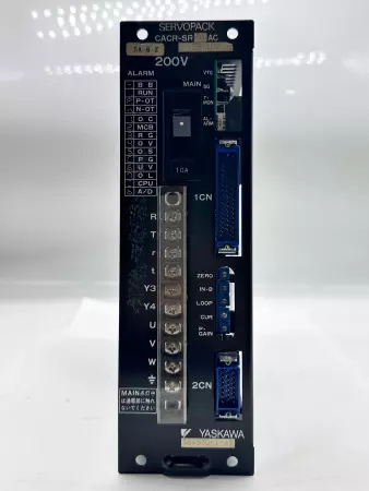 Yaskawa CACR-SR01AC1ERY102 Servopack® Servo Driver, 0.1kW 