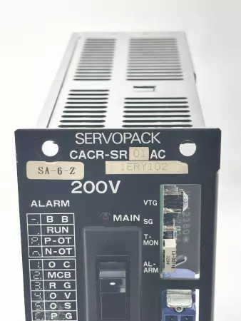 Yaskawa CACR-SR01AC1ERY102 Servopack® Servo Driver, 0.1kW 