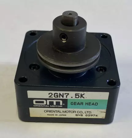 Oriental Motor 2GN7.5K Gear Head, Ratio 7.5:1 