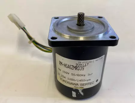 Yokogawa Sertec RM-H6A6ZMR039 Reversible Motor, 100V 0.25A 6W 