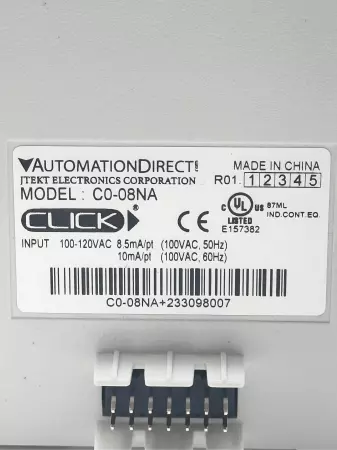 AutomationDirect C0-08NA Click® Input Module 