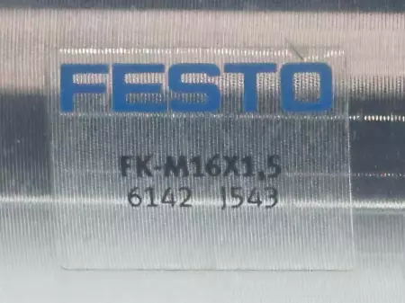 Festo 156662 Pneumatic Cylinder, 80mm Bore 80mm Stroke W/Position Transmitter 
