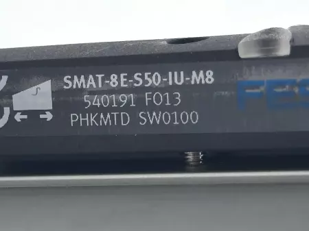 Festo 156662 Pneumatic Cylinder, 80mm Bore 80mm Stroke W/Position Transmitter 