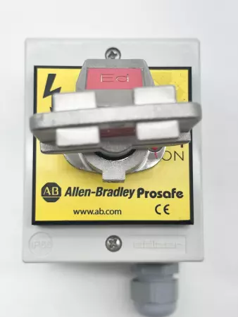 Allen-Bradley 440T-MRKSE11ED Prosafe Rotary Cam Switch, 3-Phase 20A 600VAC 
