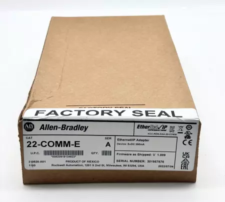 Allen-Bradley 22-COMM-E SER.A Ethernet/IP Adapter Module 