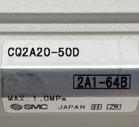 SMC CQ2A20-50D Compact Air Cylinder, 20mm Piston 50mm Stroke 