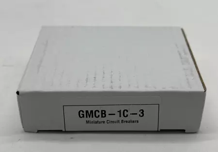 AutomationDirect GMCB-1C-3 1-Pole Miniature Circuit Breaker 277VAC 60VDC 3Amp 