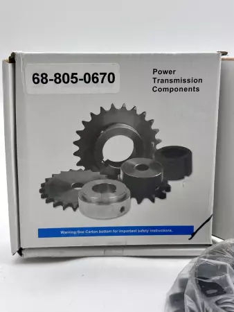 Tsubaki H50BTL21 Roller Chain Sprocket, Single Strand 21 Teeth  5/8