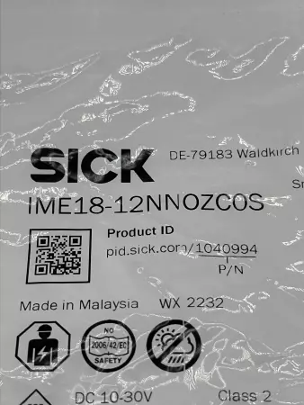 Sick IME18-12NNOZCOS Inductive Proximity Switch Sensor 