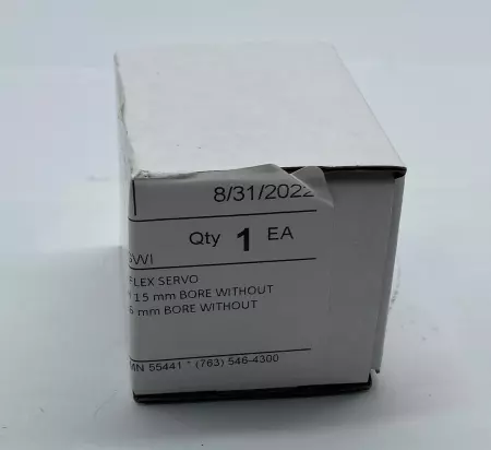 Zero-Max SD040R-032-035 Single Flex Servo Coupling, Size 40 15mm Bore 