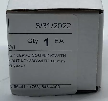 Zero-Max SD040R-004-035 Single Flex Servo Coupling Size 40  0.375