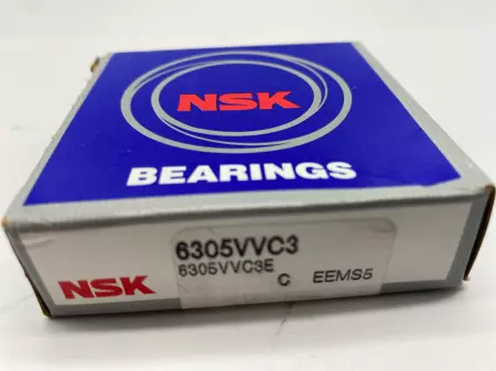 NSK 6305VVC3 Single Row Deep Groove Bearing Size 25X62X17mm 